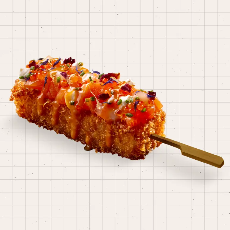 Corn dog de printemps