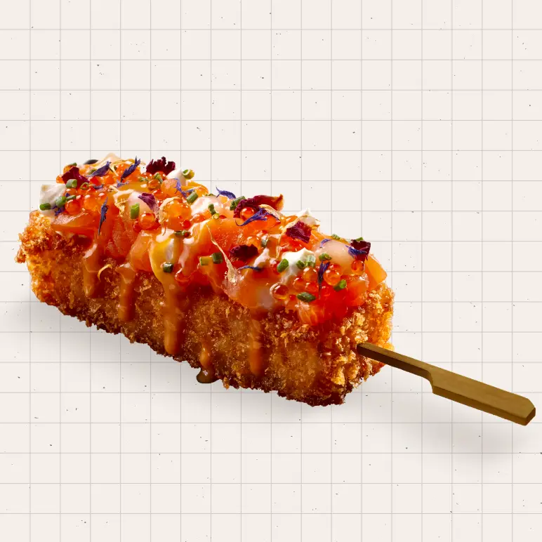 Corn dog de printemps