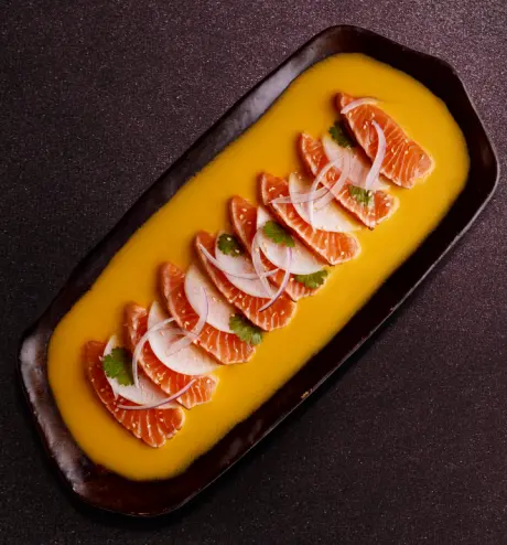 Tiradito saumon maracuja